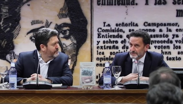 El portavoz de Cs en el Senado, Miguel Sánchez, apoya a Edmundo Bal en su pugna con Arrimadas