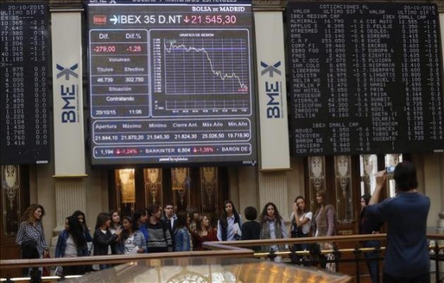 No pudo ser: el Ibex 35 se desinfló al final y cerró por debajo del 10.500