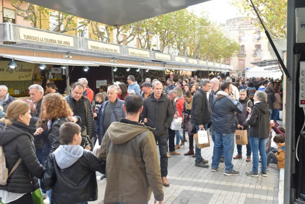 La Feria de Navidad de Jijona bate récords de nuevo 
y alcanza los 127.000 visitantes
