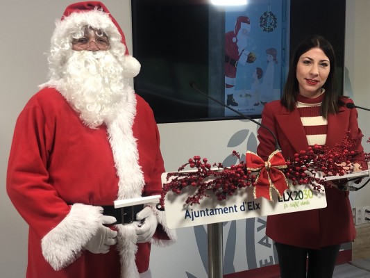 El gran desfile de Papá Noel en Elche tendrá lugar el próximo sábado 17 de diciembre  
