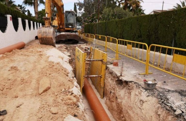 La CHS ultima el proyecto de las obras del colector de Peña Las Águilas de Elche
