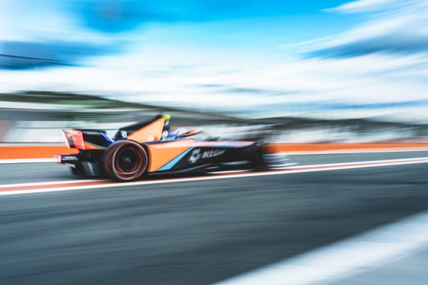 Max Günther sigue brillando en los test de la Fórmula E en el Circuit
