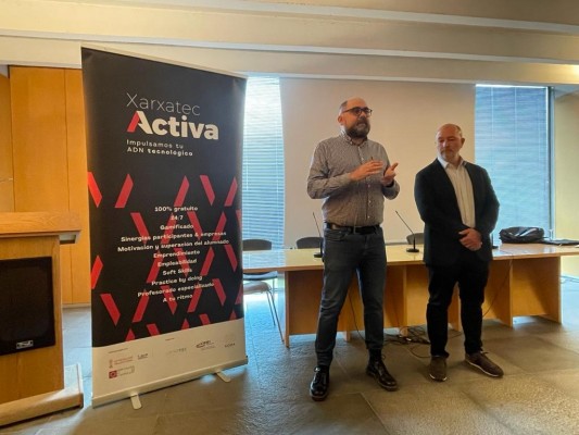 25 personas se forman y 5 consiguen empleo con el programa de captación tecnológica de XarxaTec

 