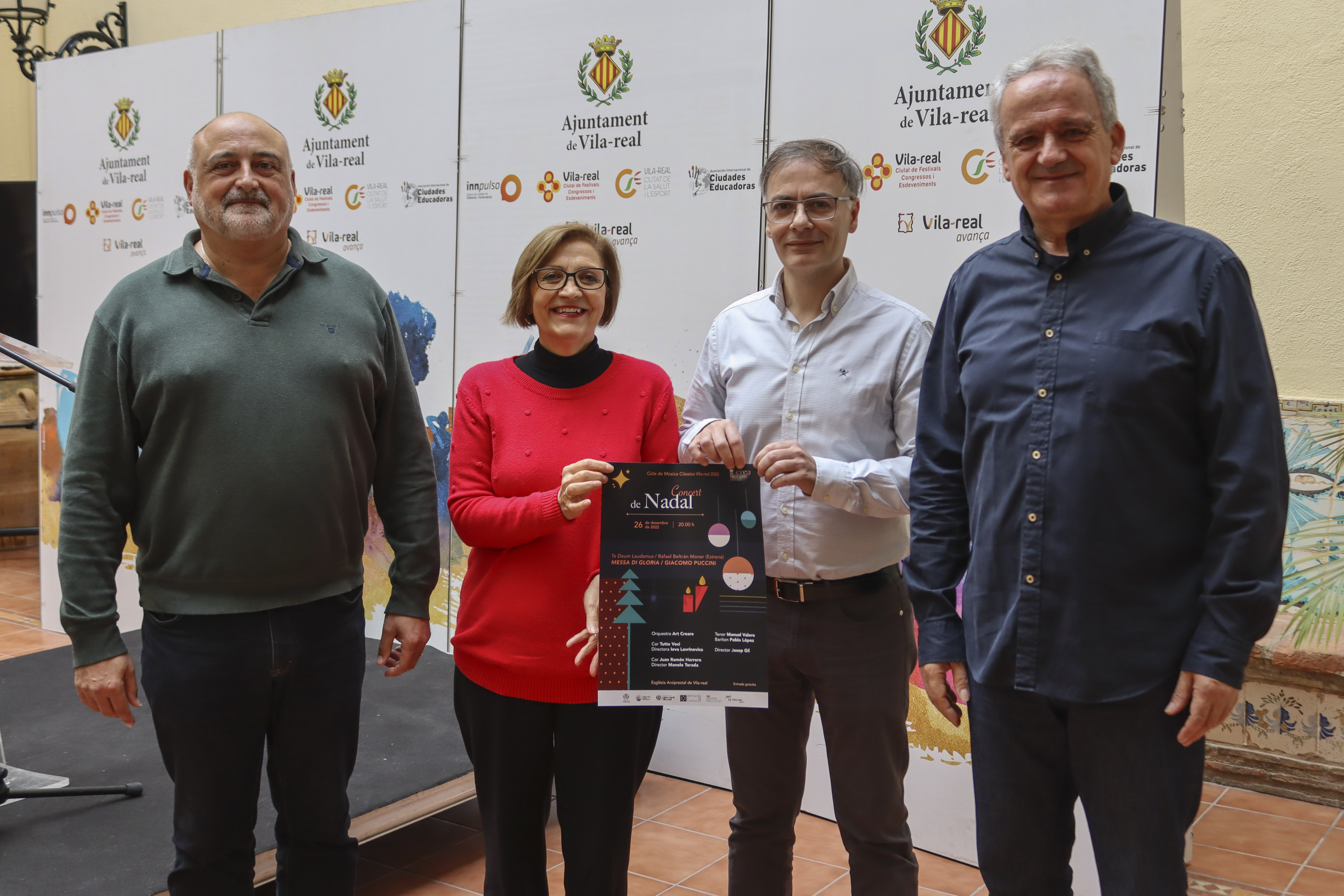 
El concierto de Navidad de Vila-real conjugará la 'Messa di Gloria' con una pieza de Rafael Beltrán   


