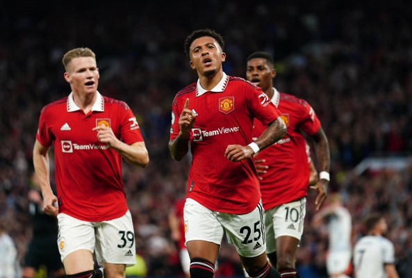 Erik ten Hag no sabe cuándo volverá a jugar Jadon Sancho con el Manchester United