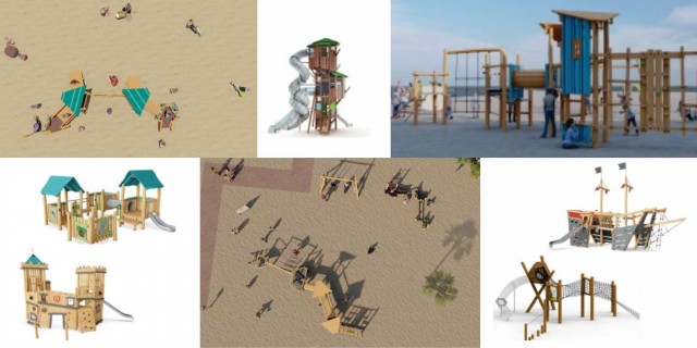 Alicante destina 1,2 millones para renovar los juegos lúdicos en sus cinco playas 