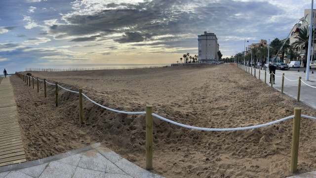 11.000 metros de playa virgen: así luce la parcela del hotel de Arenales, a falta de plantas autóctonas