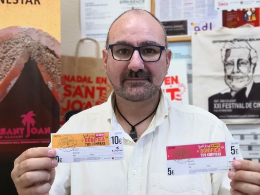Sant Joan lanza una campaña de bonos al consumo incluyendo a los comercios de alimentación