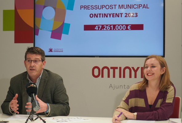 Ontinyent presenta un presupuesto récord de 47 millones de euros
