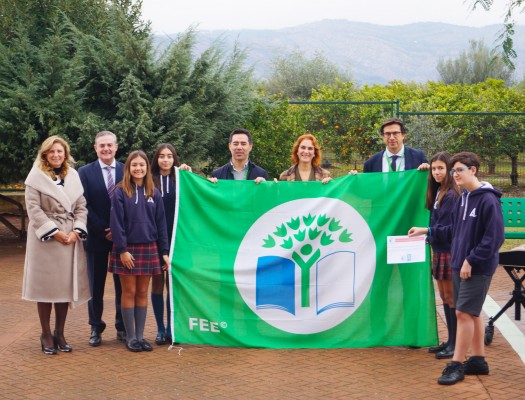 Agora Lledó recibe el reconocimiento internacional de la Bandera Verde de Eco-School