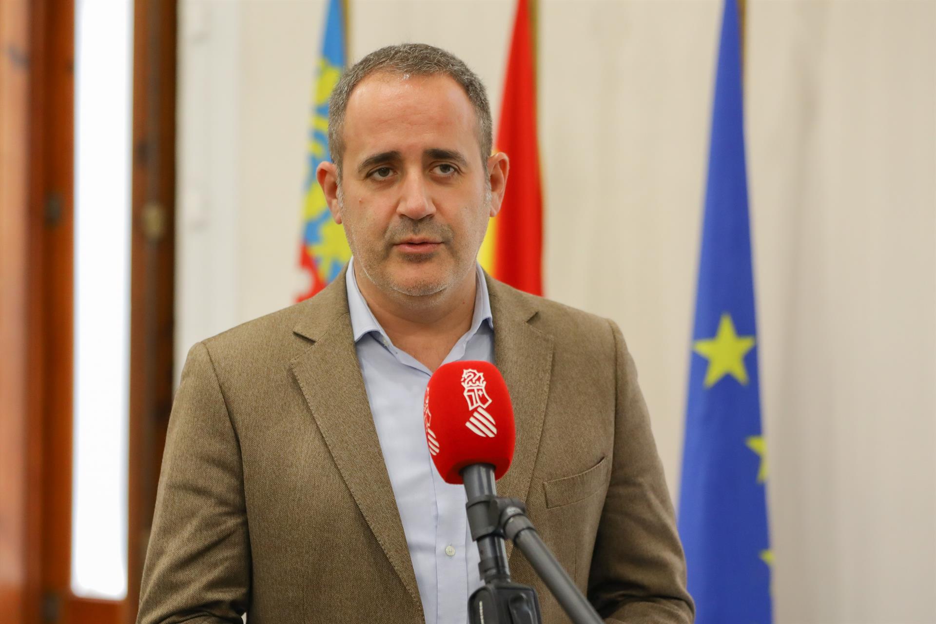 El director general de Relaciones con las Comunidades Autónomas, Jorge Alarte. Foto: GVA - 