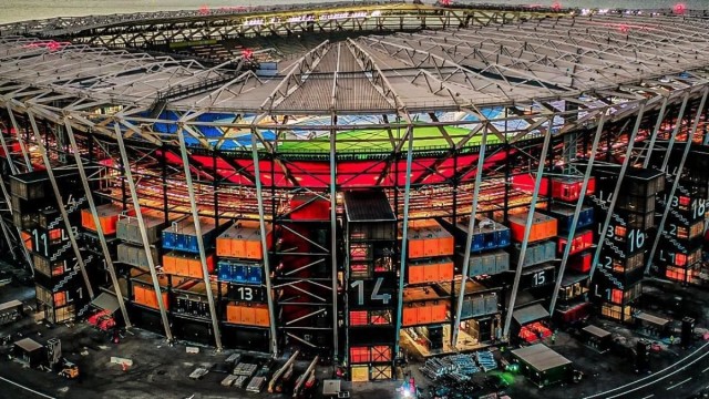 El estadio 974 empieza a ser desmontado aún sin destino