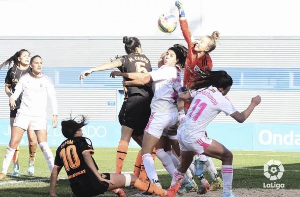 Derrota del Valencia CF Femenino frente al Madrid CFF