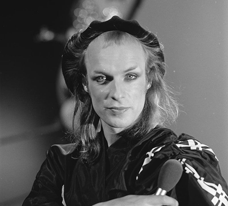 Brian Eno en TopPop, 1974 - 