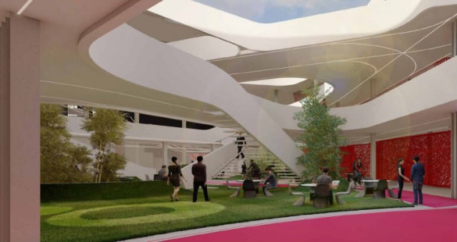 Palacio agiliza las obras del mayor centro de empresas de Alicante para abrir en septiembre
