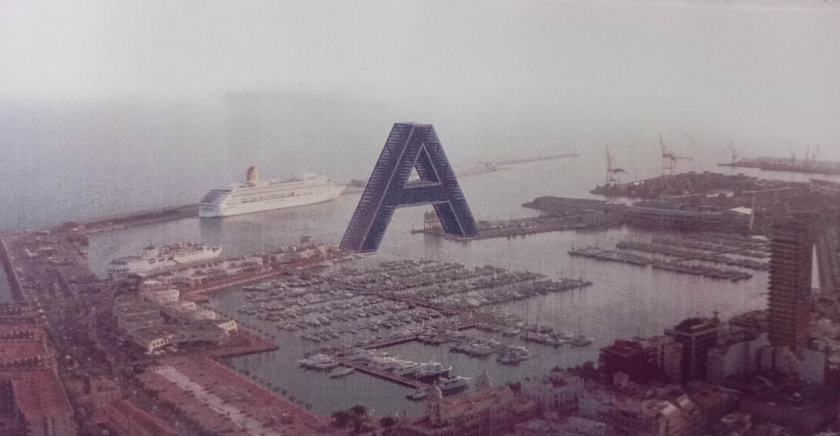 Imagen del proyecto para unir las dos dársenas diseñado por Antonio Arce. - 