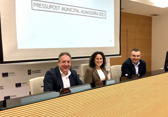 Almassora presenta unas cuentas para 2023 de 36,5 millones con inversiones por valor de 9,6 millones