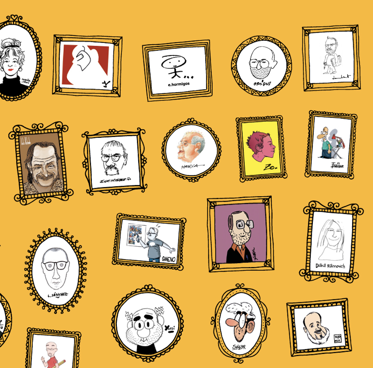 19 humoristes gràfics valencians compartixen la seua visió crítica de l'actualitat en l'Edifici del Rellotge