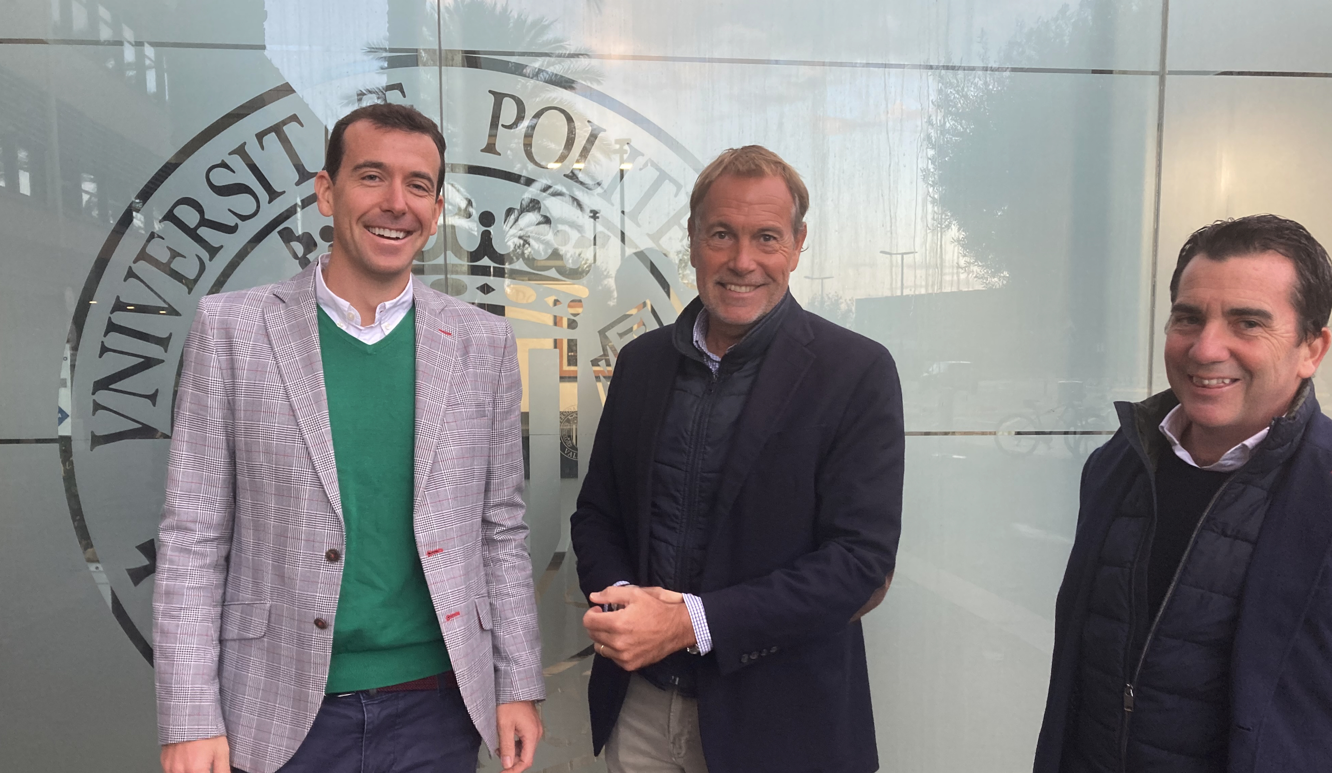 Francisco Ripoll de Grupo Alonso, Antonio Reig de UPV y Ander Muelas de Endurance.  - 