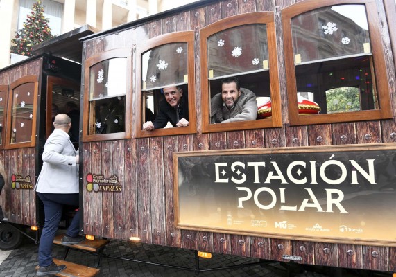 El tren navideño 'La Estación Polar' llegará a las pedanías de Murcia con actividades para toda la familia