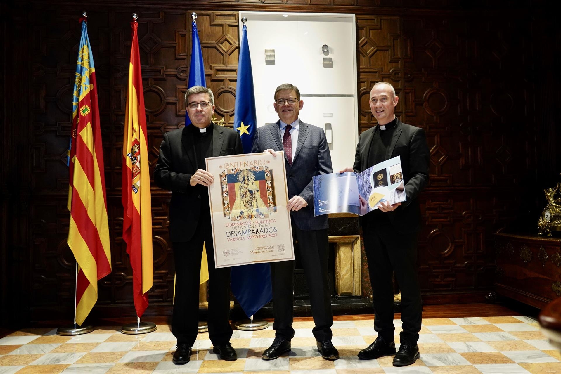 Los representantes de la Basílica y Puig se reúnen por el año jubilar del Centenario de la Coronación