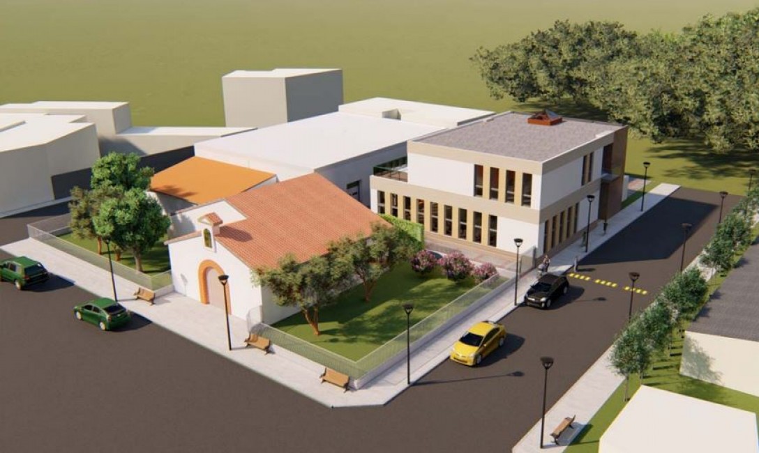 Proyección de la Casa de la Música de Sant Mateu - 