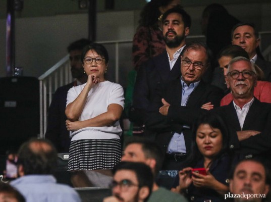 Layhoon Chan y Jorge García asisten a la Asamblea de LaLiga en Dubai 