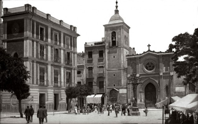 Cuando la plaza Santa Catalina fue el corazón de Murcia