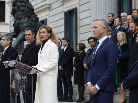 Las instituciones del Estado celebran en el Congreso el 44 aniversario de la Constitución de 1978