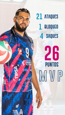 Vítor Amorim se corona como MVP de la jornada por su espectacular actuación ante Manacor