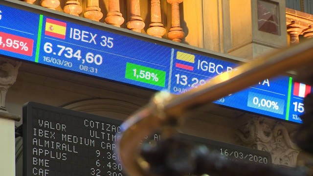 El Ibex cede un 0,45% en la apertura, pero aguanta la cota de los 8.300 puntos