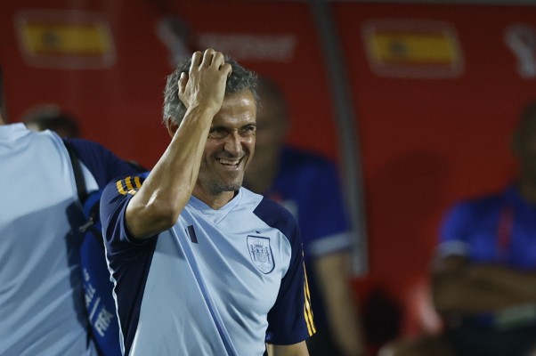 Luis Enrique en estado puro: 