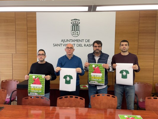 San Vicente presenta la V edición de la San Silvestre tras un año suspendida y otro de celebración online