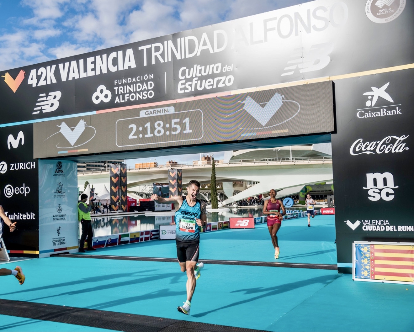 Rubén Crespo y Cristina McKnight, campeones autonómicos de maratón