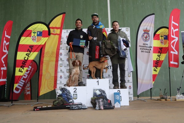 El valenciano Enrique Martín, campeón de España de Caza Menor con Perro 2022