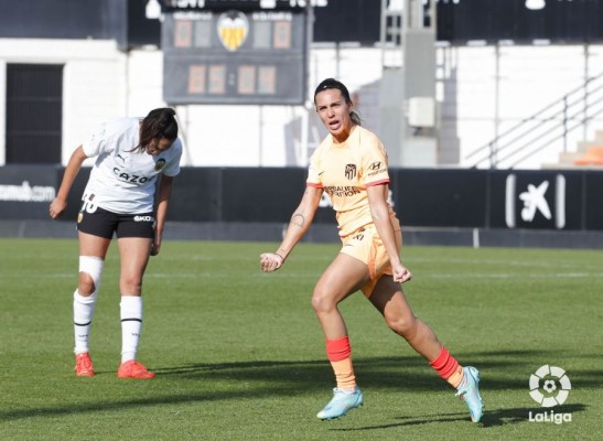 El Valencia pierde contra el Atlético con un gol de Cardona en el 86