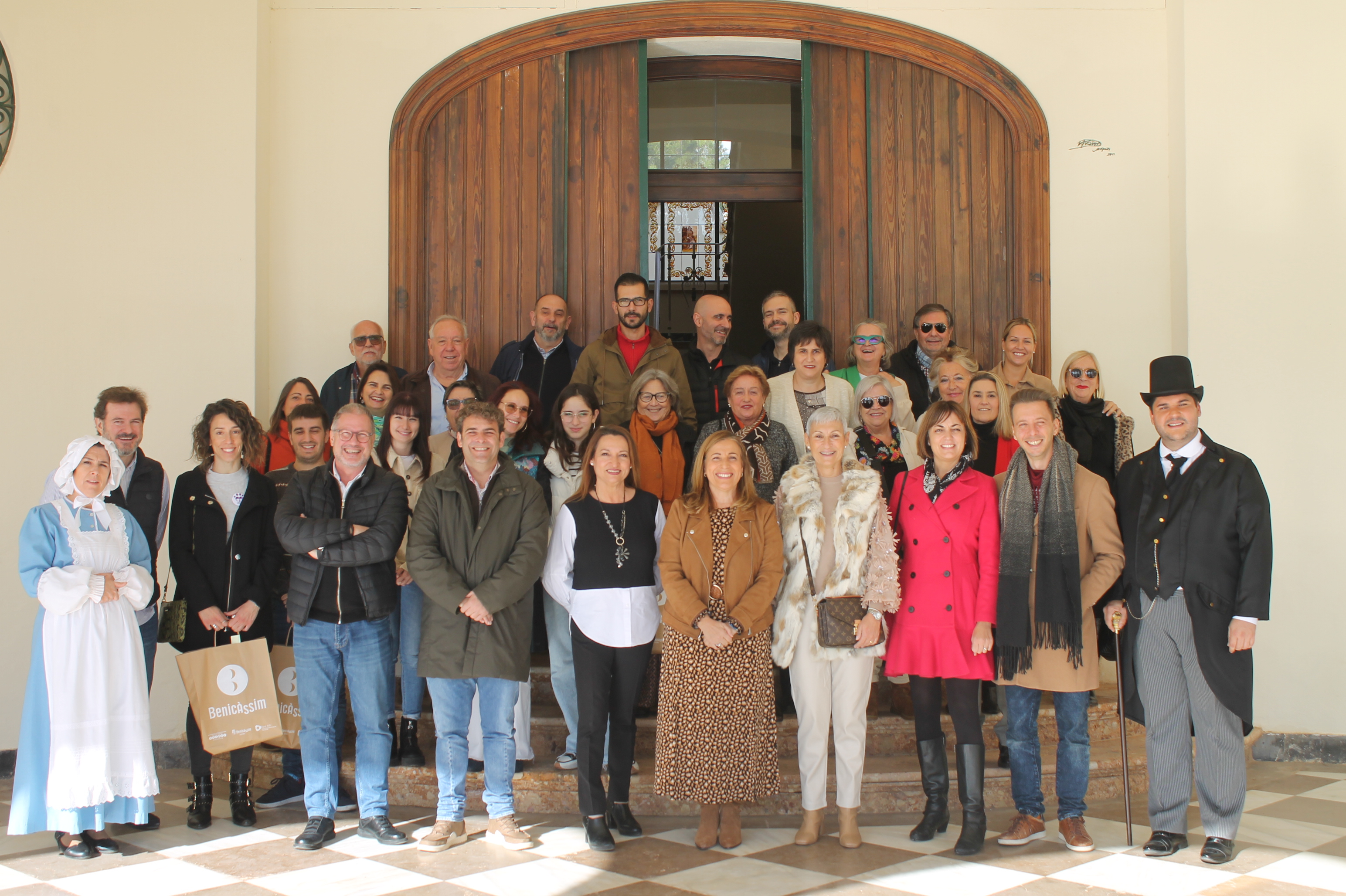 Benicàssim reconoce la labor de las entidades participantes en la Belle Époque