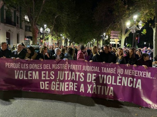 Xàtiva, Catarroja y Carlet alertan sobre los efectos de perder sus juzgados de violencia de género
