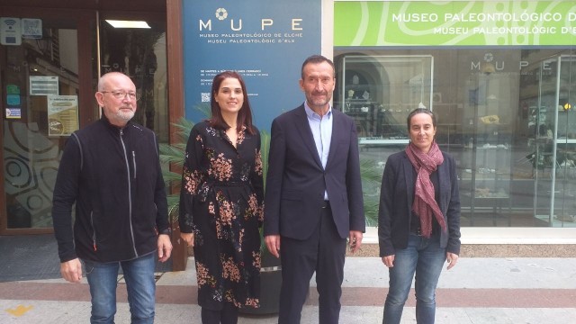 Elche se compromete a buscar un solar para establecer un Gran Museo Paleontológico de ámbito provincial