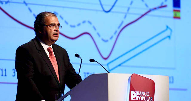 El 'subidón' del Banco Popular contrasta con el tono apático del Ibex 35