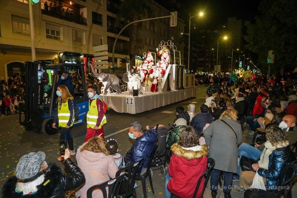 La Cabalgata de Reyes de Cartagena volverá a transcurrir por la Alameda de San Antón y la calle Alfonso XIII


