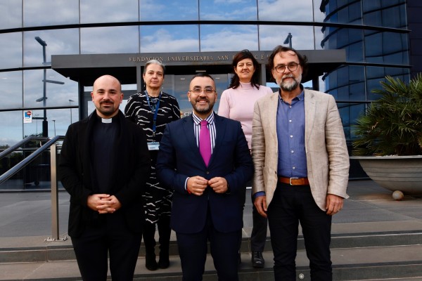 Benlloch se reúne con con el director del CEU de Castelló para reforzar vínculos de colaboración 
