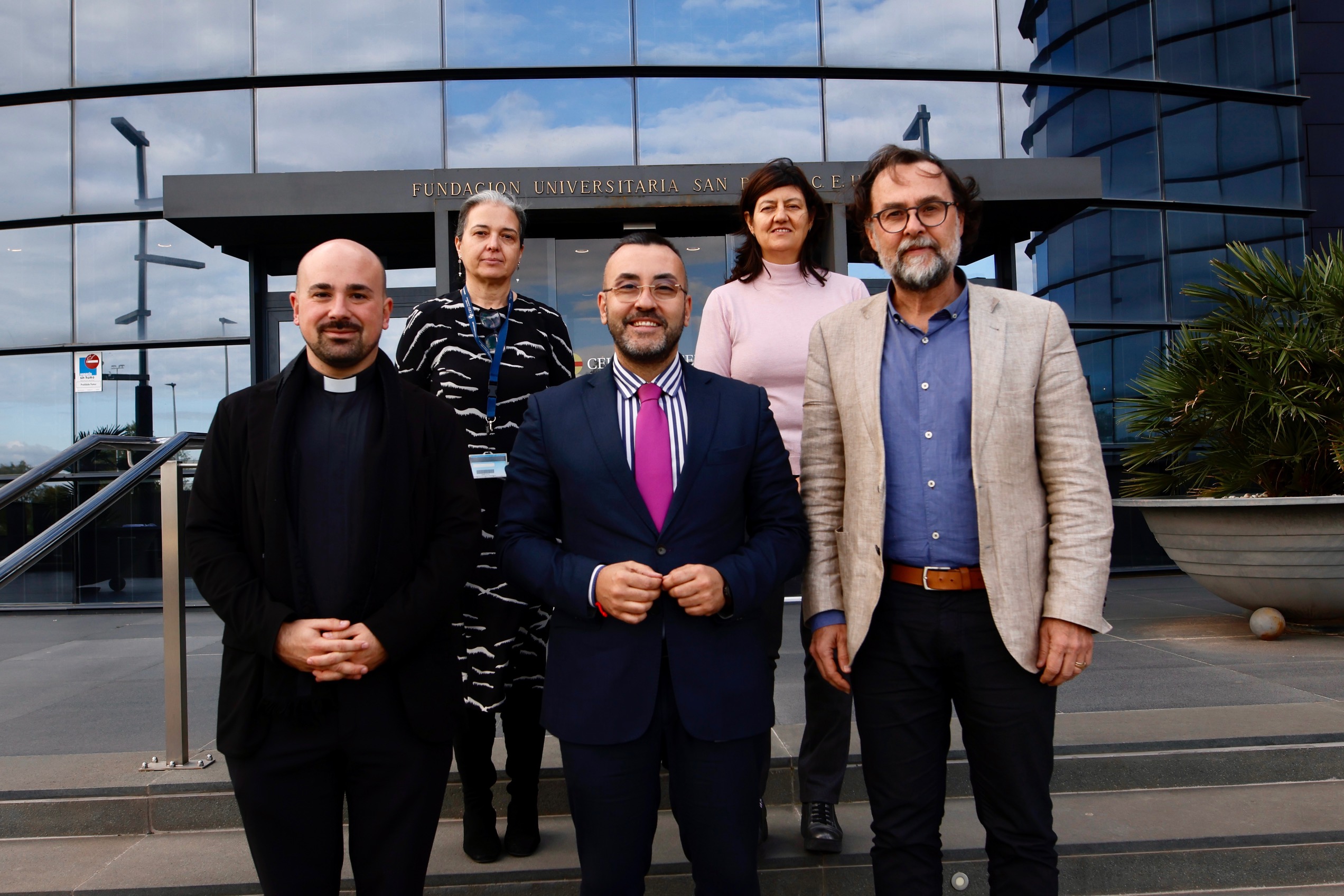 Benlloch se reúne con con el director del CEU de Castelló para reforzar vínculos de colaboración 
