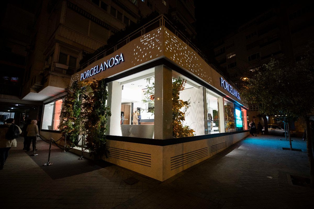 Porcelanosa inaugura tienda frente al estadio Santiago Bernabéu