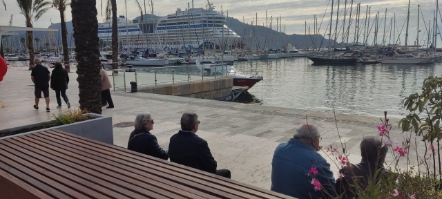 El crucero Aidastella estrena diciembre en un Puerto que se acerca a los 180.000 pasajeros en este 2022


