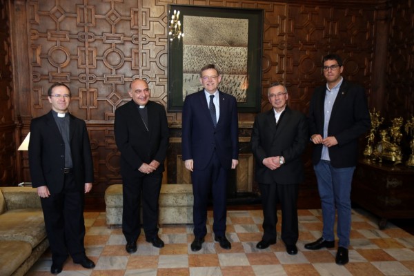 'La misión': Puig quiere mejorar la comunicación con la Iglesia en su viaje al centro