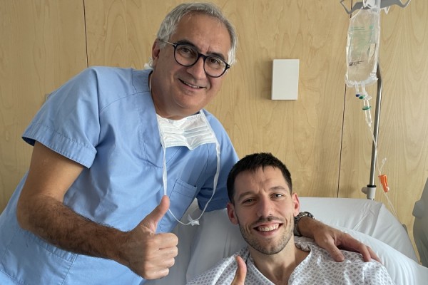 Sam Van Rossom, intervenido con éxito en su rodilla derecha
