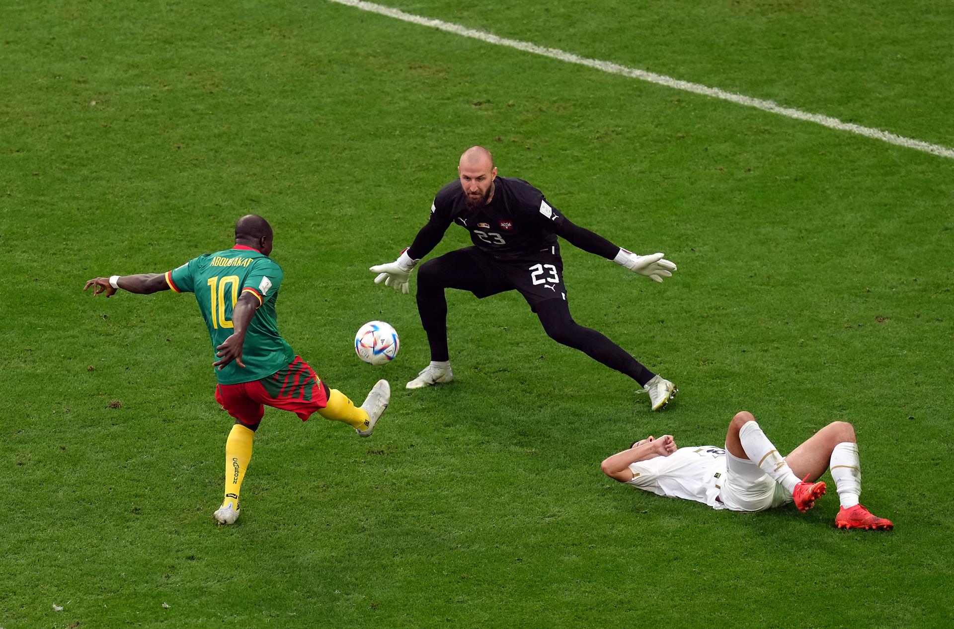 Camerún y Serbia firman un empate agridulce

