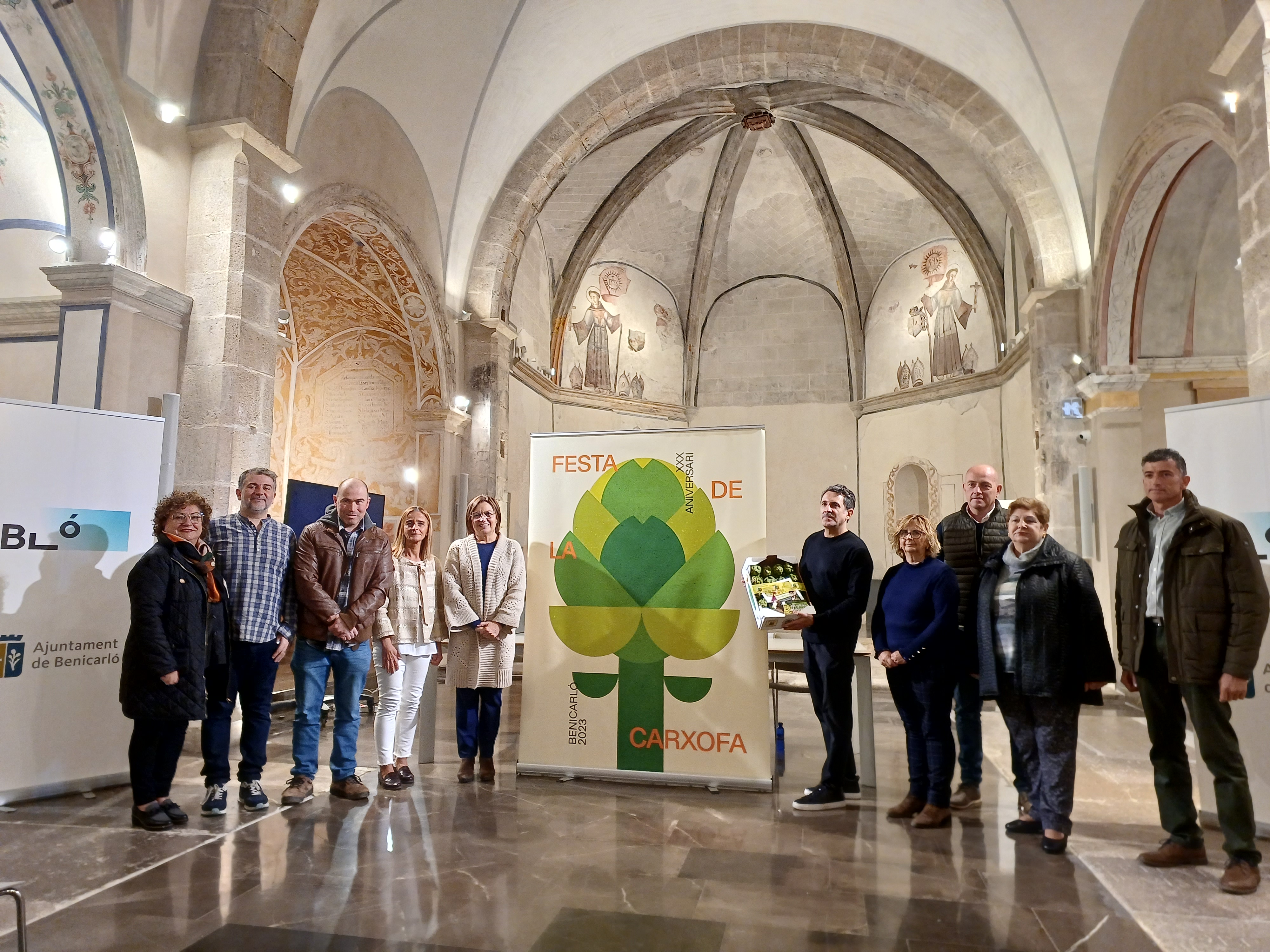 Ibán Ramón firma la imatge de la 30ª Festa de la Carxofa de Benicarló
