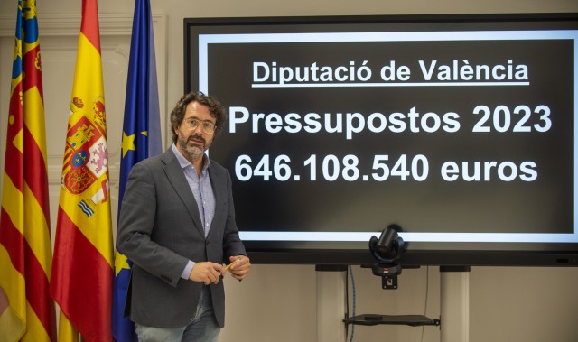 La Diputació presenta un presupuesto con récord de inversión directa en los ayuntamientos 